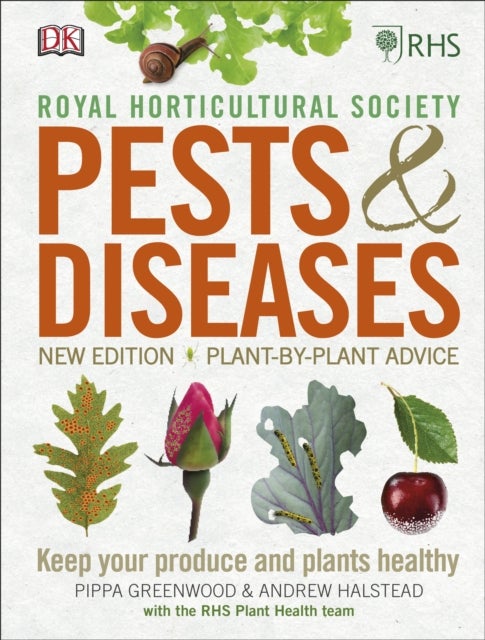 Bilde av Rhs Pests &amp; Diseases Av Andrew Halstead, Pippa Greenwood