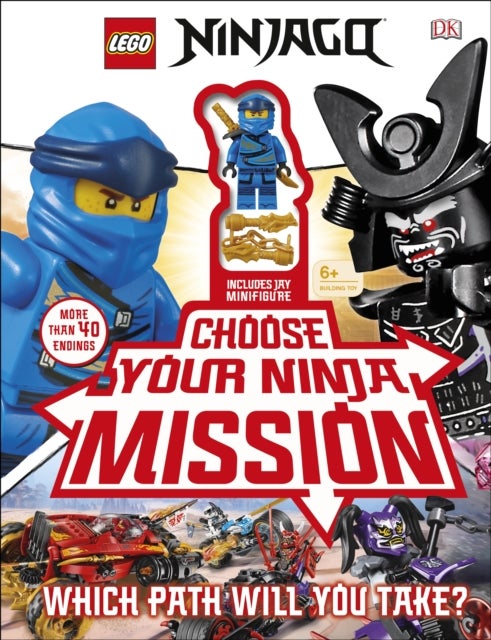 Bilde av Lego Ninjago Choose Your Ninja Mission Av Simon Hugo