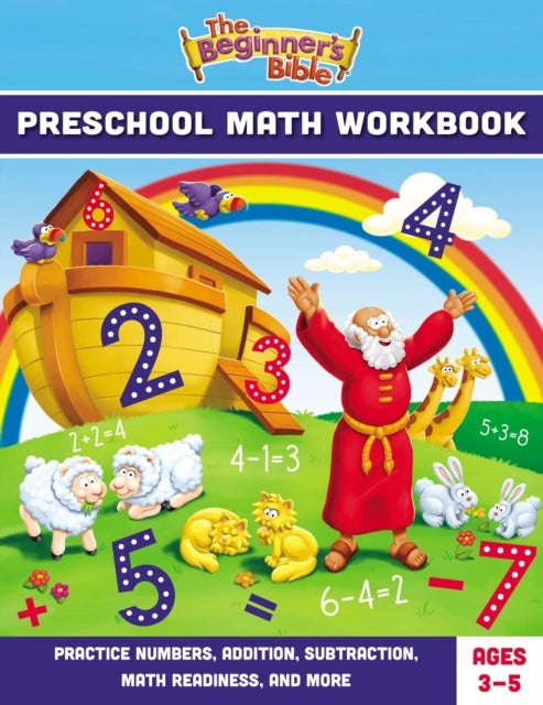 Bilde av The Beginner&#039;s Bible Preschool Math Workbook Av The Beginner&#039;s Bible