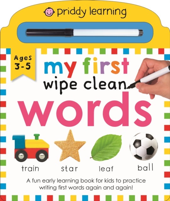 Bilde av Priddy Learning: My First Wipe Clean Words Av Roger Priddy