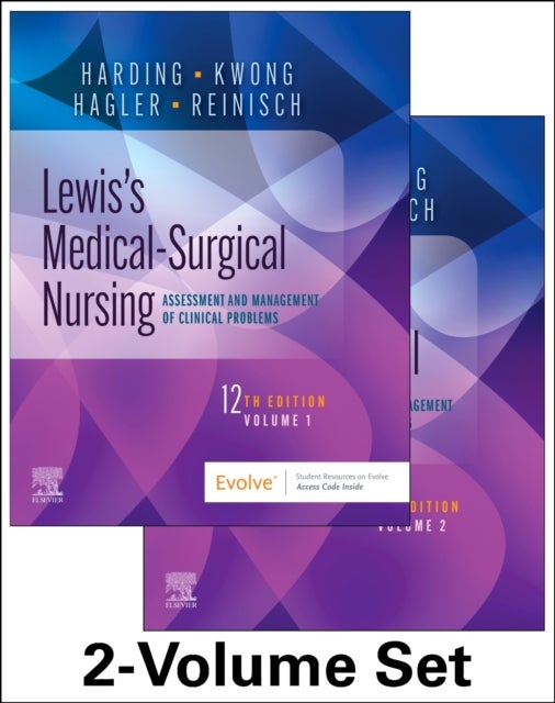Bilde av Lewis&#039;s Medical-surgical Nursing - 2-volume Set Av Mariann M. (professor Of Nursing Technology Kent State University Tuscarawas New Philadelphia