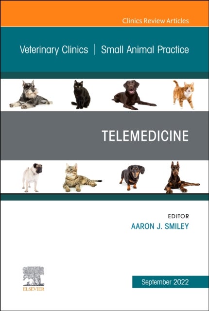 Bilde av Telemedicine, An Issue Of Veterinary Clinics Of North America: Small Animal Practice