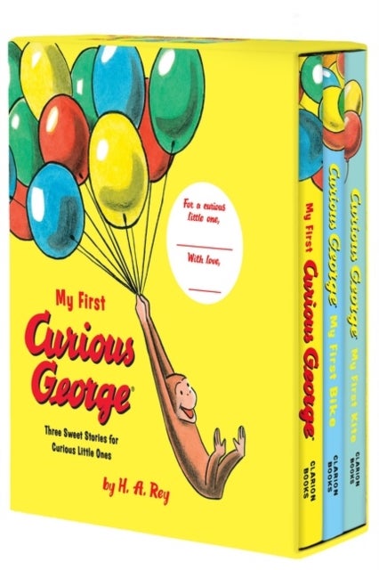 Bilde av My First Curious George 3-book Box Set Av H. A. Rey
