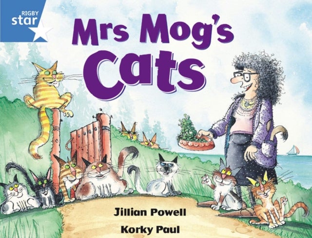 Bilde av Rigby Star Guided 1 Blue Level: Mrs Mog&#039;s Cats Pupil Book (single) Av Jillian Powell
