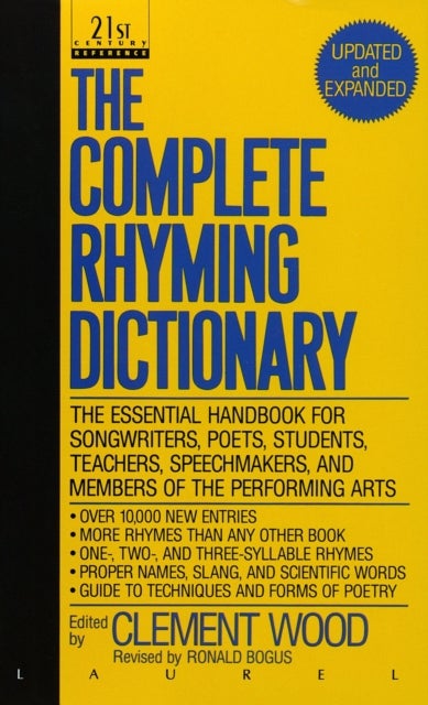 Bilde av The Complete Rhyming Dictionary Av Clement Wood