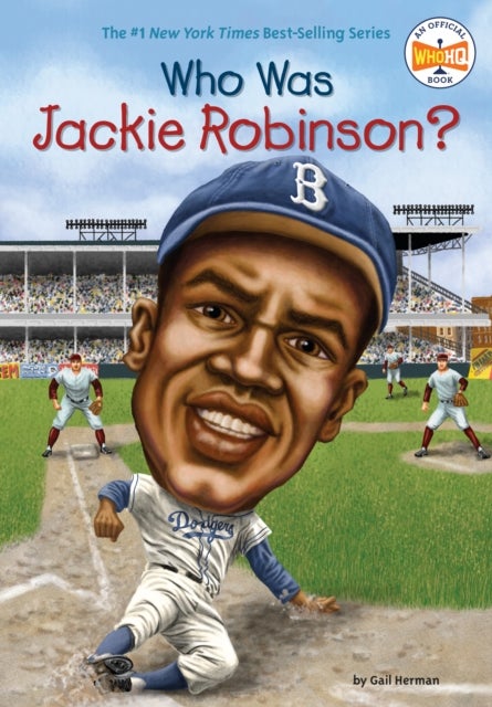 Bilde av Who Was Jackie Robinson? Av Gail Herman, Who Hq