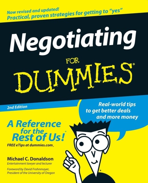 Bilde av Negotiating For Dummies Av Michael C. Donaldson