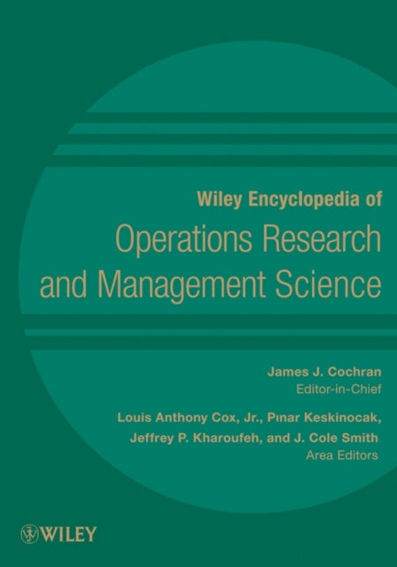 Bilde av Wiley Encyclopedia Of Operations Research And Management Science, 8 Volume Set