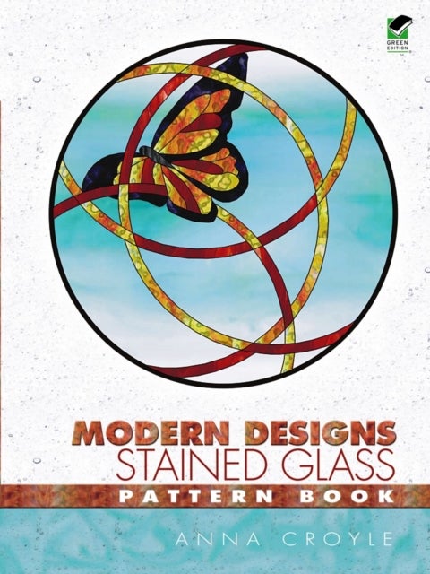Bilde av Modern Designs Stained Glass Pattern Book Av Anna Croyle