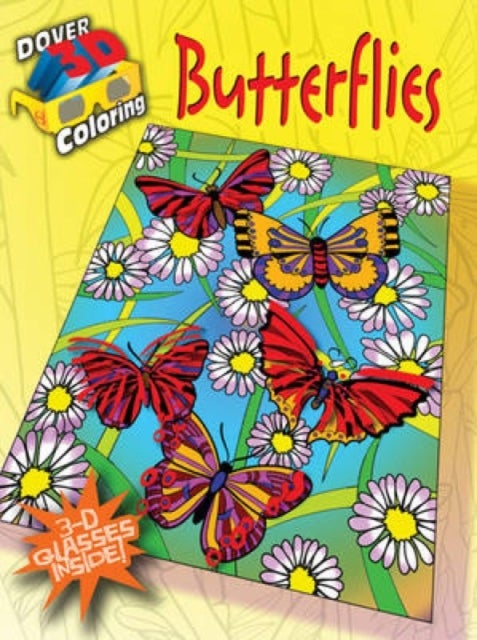 Bilde av 3-d Coloring Book - Butterflies Av Jessica Mazurkiewicz