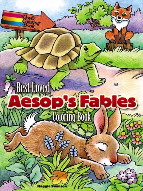 Bilde av Best-loved Aesop&#039;s Fables Coloring Book Av Maggie Swanson