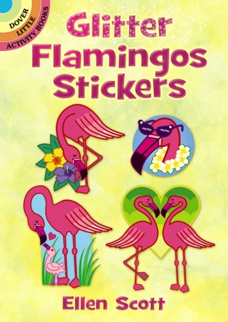 Bilde av Glitter Flamingos Stickers Av Ellen Scott