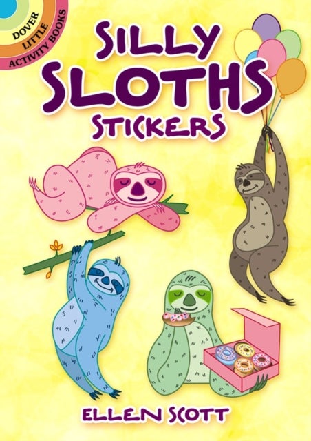 Bilde av Silly Sloths Stickers Av Ellen Scott