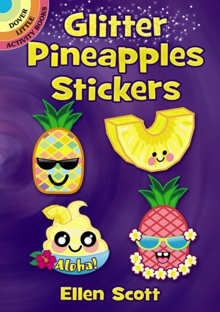 Bilde av Glitter Pineapples Stickers Av Ellen Scott