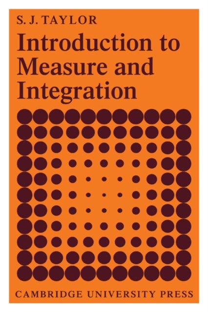 Bilde av Introduction To Measure And Integration Av S. J. Taylor