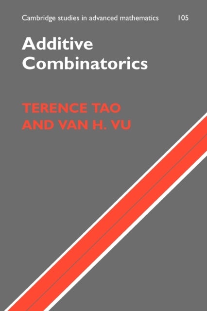 Bilde av Additive Combinatorics Av Terence (university Of California Los Angeles) Tao, Van H. (rutgers University New Jersey) Vu