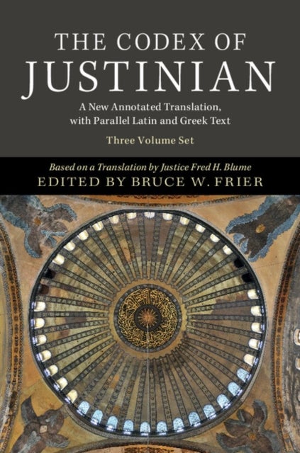 Bilde av The Codex Of Justinian 3 Volume Hardback Set