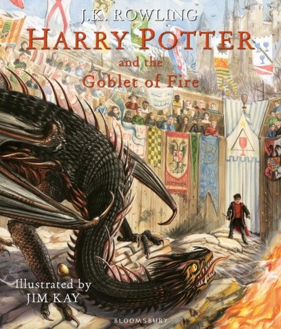 Bilde av Harry Potter And The Goblet Of Fire: The Illustrated Edition (harry Potter, Book 4) Av J. K. Rowling