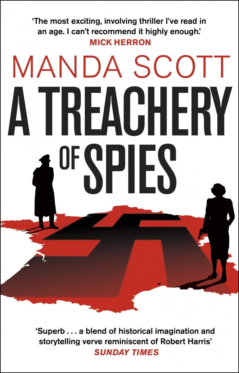 Bilde av A Treachery Of Spies Av Manda Scott