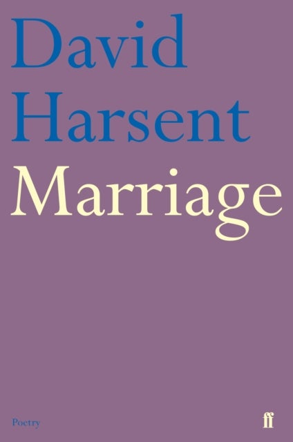 Bilde av Marriage Av David Harsent