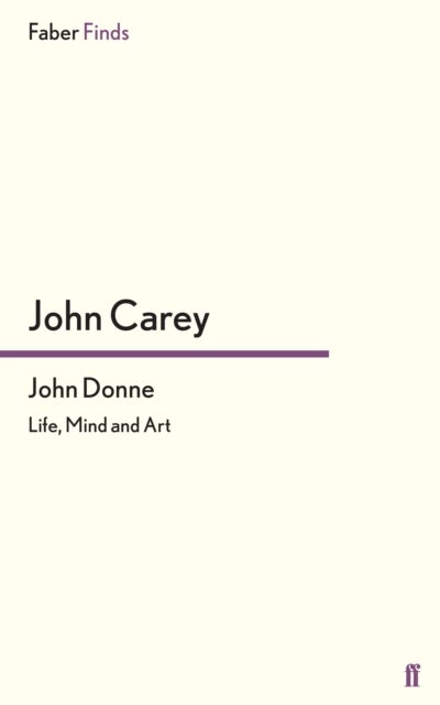 Bilde av John Donne Av Professor John Carey