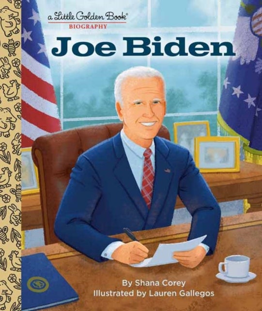 Bilde av Joe Biden: A Little Golden Book Biography Av Shana Corey, Lauren Gallegos