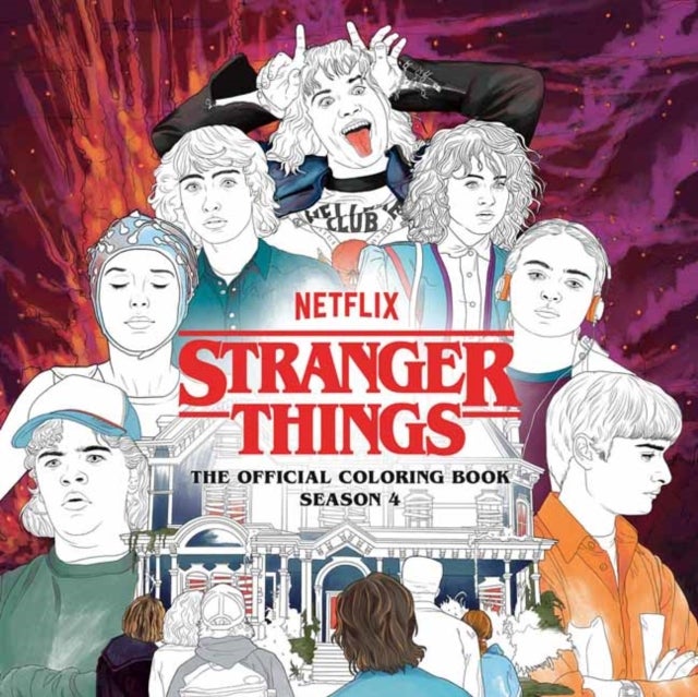 Bilde av Stranger Things: The Official Coloring Book, Season 4 Av Netflix