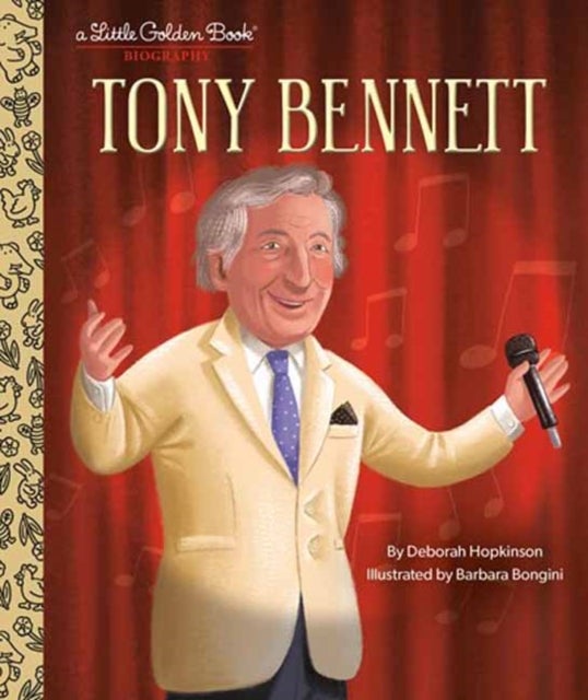 Bilde av Tony Bennett: A Little Golden Book Biography Av Deborah Hopkinson, Barbara Bongini