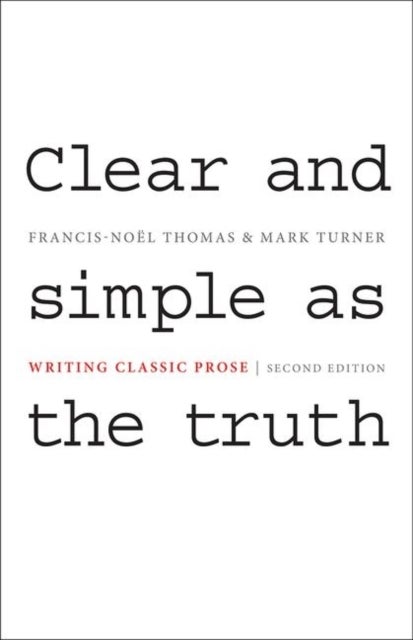 Bilde av Clear And Simple As The Truth Av Francis-noel Thomas, Mark Turner