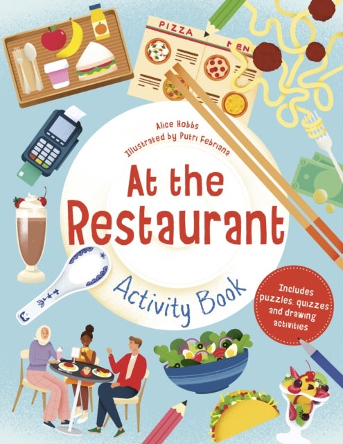 Bilde av At The Restaurant Activity Book Av Alice Hobbs