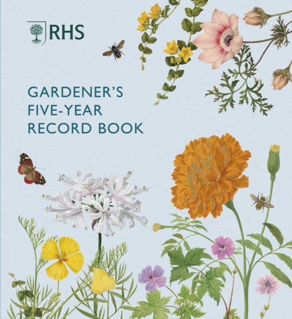 Bilde av Rhs Gardener&#039;s Five Year Record Book Av Royal Horticultural Society