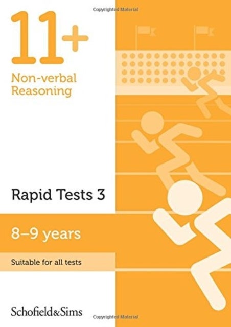 Bilde av 11+ Non-verbal Reasoning Rapid Tests Book 3: Year 4, Ages 8-9 Av Rebecca Schofield &amp; Sims, Brant