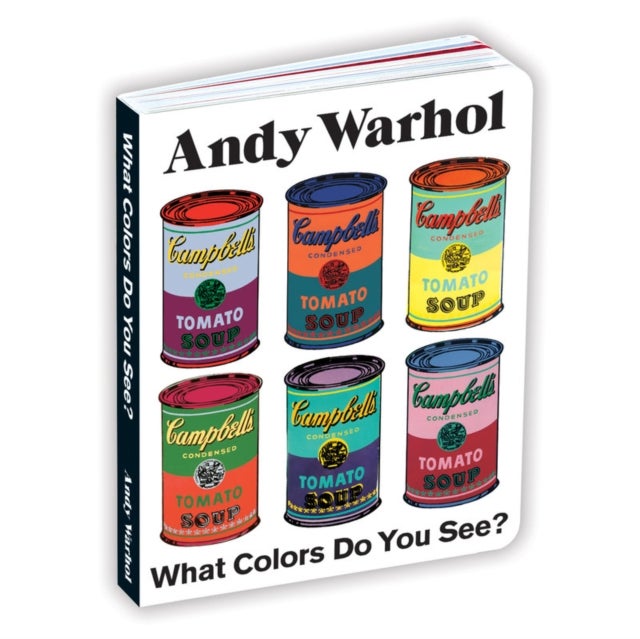 Bilde av Andy Warhol What Colors Do You See? Board Book Av Mudpuppy