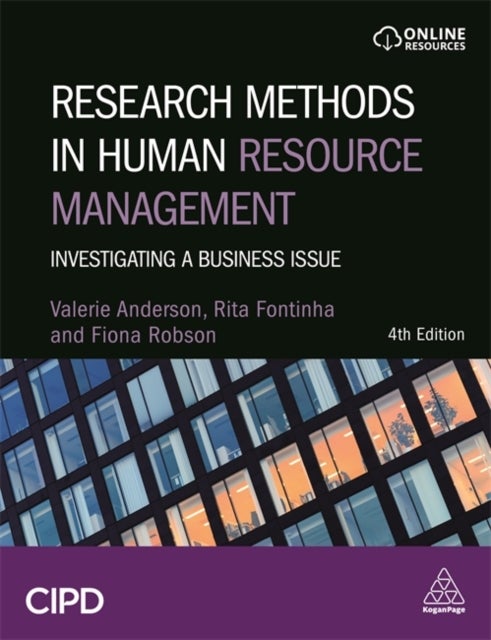 Bilde av Research Methods In Human Resource Management Av Valerie Anderson, Dr Rita Fontinha, Dr Fiona Robson