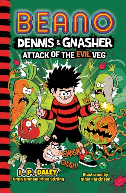 Bilde av Beano Dennis &amp; Gnasher: Attack Of The Evil Veg Av Beano Studios, Craig Graham, Mike Stirling