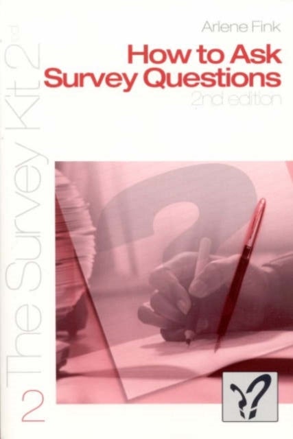 Bilde av How To Ask Survey Questions Av Arlene G. Fink