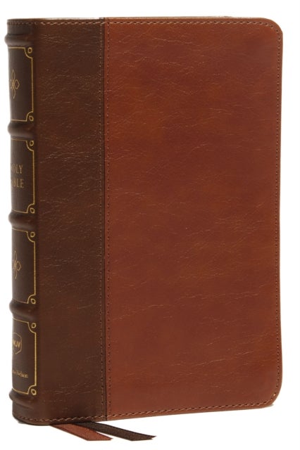 Bilde av Nkjv, Compact Bible, Maclaren Series, Leathersoft, Brown, Comfort Print Av Thomas Nelson