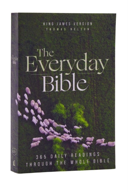 Bilde av Kjv, The Everyday Bible, Paperback, Red Letter, Comfort Print Av Thomas Nelson