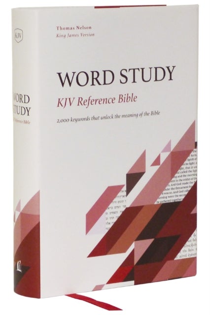 Bilde av Kjv, Word Study Reference Bible, Hardcover, Red Letter, Comfort Print Av Thomas Nelson