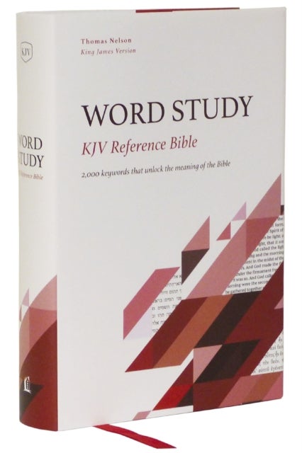 Bilde av Kjv, Word Study Reference Bible, Hardcover, Red Letter, Thumb Indexed, Comfort Print Av Thomas Nelson