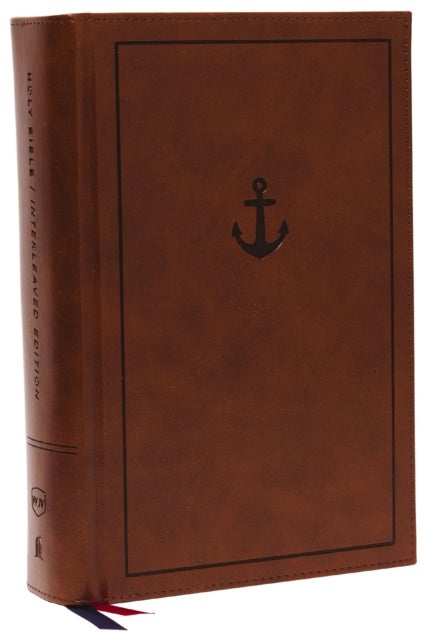 Bilde av Nkjv, Interleaved Bible, Journal Edition, Leathersoft Over Board, Brown, Red Letter, Comfort Print Av Thomas Nelson