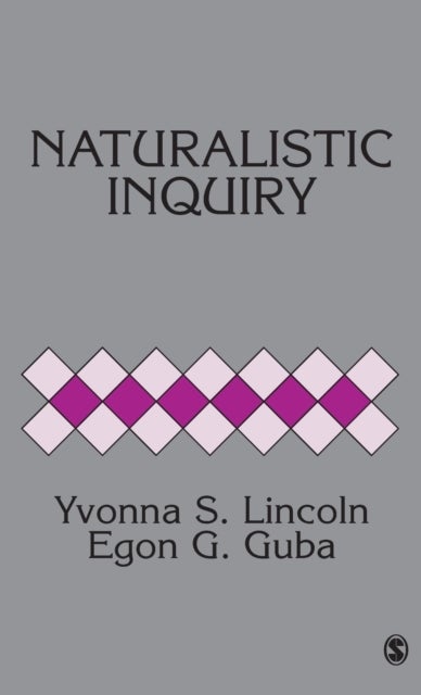 Bilde av Naturalistic Inquiry Av Dr. Yvonna S. Lincoln, Egon G. Guba