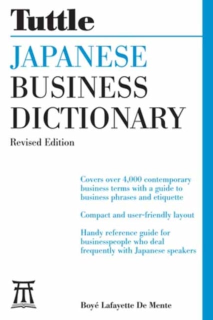 Bilde av Japanese Business Dictionary Revised Edition Av Boye Lafayette De Mente
