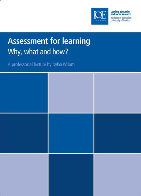 Bilde av Assessment For Learning Av Dylan Wiliam