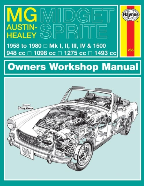 Bilde av Mg Midget &amp; Austin-healey Sprite (58 - 80) Haynes Repair Manual Av Haynes Publishing