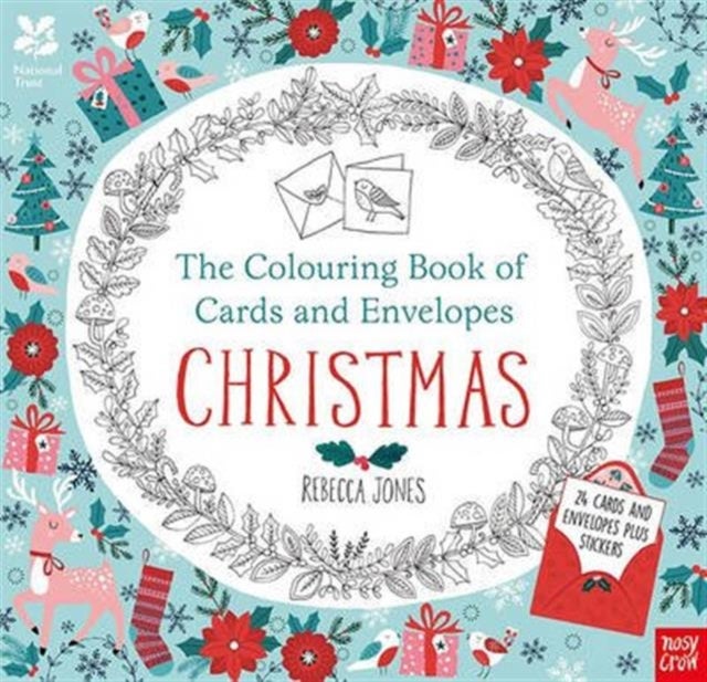 Bilde av National Trust: The Colouring Book Of Cards And Envelopes - Christmas