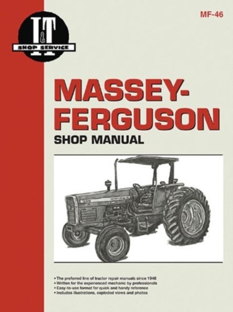 Bilde av Massey-ferguson Mf340-mf399 Diesel Tractor Service Repair Manual Av Haynes Publishing