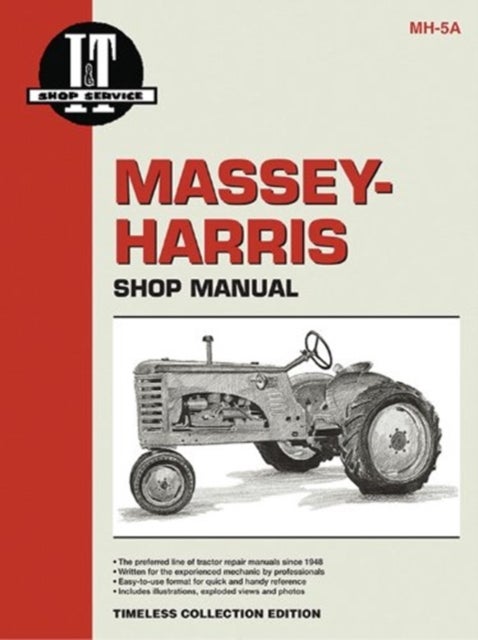 Bilde av Massey Harris 21 Colt, 23 Mustang, 33-555 Tractor Service Repair Manual Av Haynes Publishing