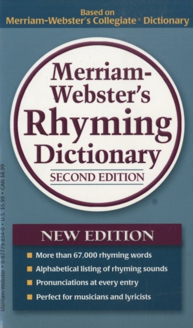 Bilde av Merriam-webster&#039;s Rhyming Dictionary
