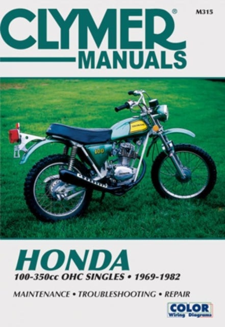 Bilde av Honda 100-350cc Ohc Singles Motorcycle (1969-1982) Service Repair Manual Av Haynes Publishing